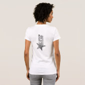S quadriert T-Shirt (Schwarz voll)