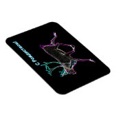 S Rozhdestvom - Electric Caribbean Magnet (Rechte Seite)