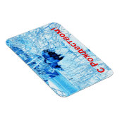 S Rozhdestvom - Urban Moose Magnet (Rechte Seite)