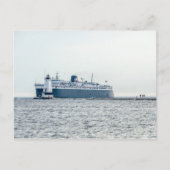 S.S. Badger Emerging From the Haze Postkarte (Vorderseite)