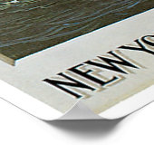 S.S. Caledonia Vintag Ship Advertisement Poster (Ecke)