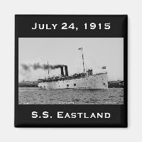 S.S. Eastland, fotografiert von Pesha Postcard Co