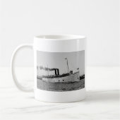 S.S. Eastland, wie durch Pesha Postkarte Co Kaffeetasse (Links)