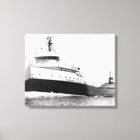 S.S. Edmund Fitzgerald Leinwanddruck (Vorderseite)