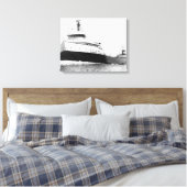 S.S. Edmund Fitzgerald Leinwanddruck (Insitu (Schlafzimmer))