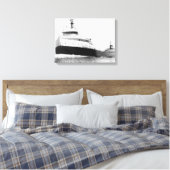 S.S. Edmund Fitzgerald Leinwanddruck (Insitu (Schlafzimmer))