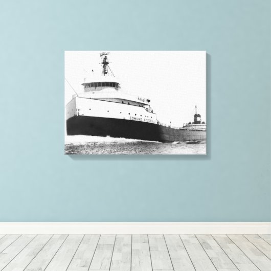 S.S. Edmund Fitzgerald Leinwanddruck (Insitu (Holzboden))