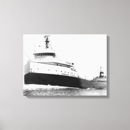 S.S. Edmund Fitzgerald Leinwanddruck (Vorderseite)