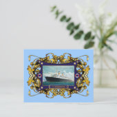 S.S. Independence Vintag Steamship Postkarte (Stehend Vorderseite)