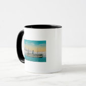 S.S. Jefferson am Taku Glacier, Alaska Tasse (Vorderseite Links)