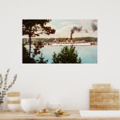 S.S. Northland Verlassend Hafen Springs, Michigan Poster (Küche)