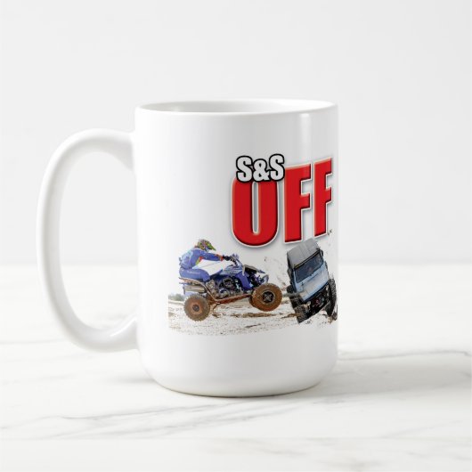 S&S Off Road Magazine Tasse (Links)
