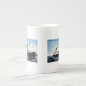 S.S. Olympic Star, White Star Line, 1913 Porzellantasse (Vorderseite)