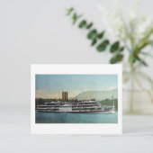 S.S. Robert Fulton - Hduson Riv er Day Line Postkarte (Stehend Vorderseite)