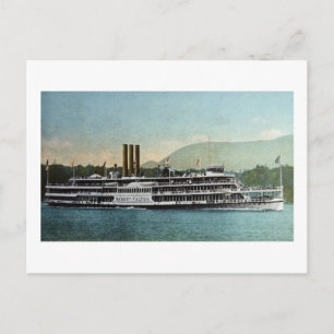 S.S. Robert Fulton - Hduson Riv er Day Line Postkarte