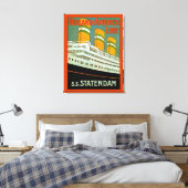 s.s. Statendam Leinwanddruck (Insitu (Schlafzimmer))