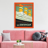 s.s. Statendam Leinwanddruck (Insitu (Wohnzimmer))