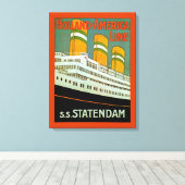 s.s. Statendam Leinwanddruck (Insitu (Holzboden))