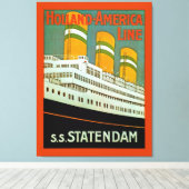 s.s. Statendam Leinwanddruck (Insitu (Holzboden))