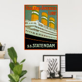 s.s. Statendam Poster (Heimbüro)