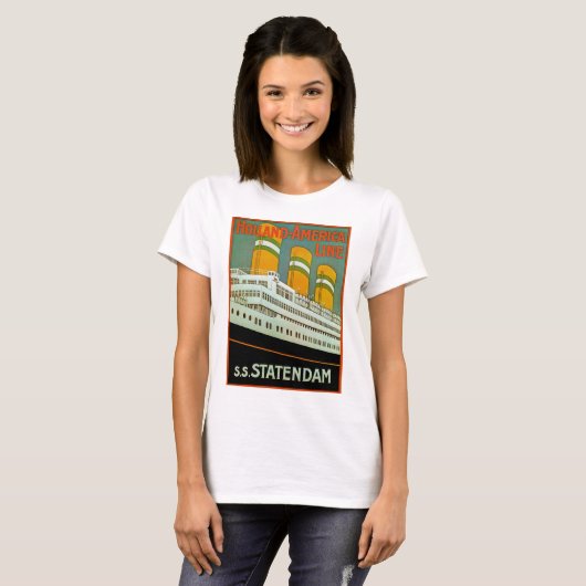 s.s. Statendam T-Shirt (Vorne ganz)