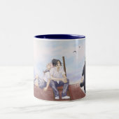 S+S U.N+H ZWEIFARBIGE TASSE (Mittel)