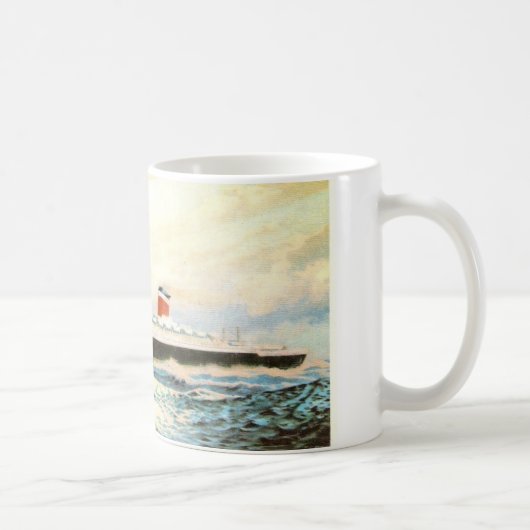 S.S. Vereinigte Staaten - amerikanisches Kaffeetasse (Rechts)