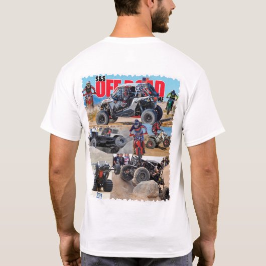 S&S weg von Straßen-Zeitschriften-T - Shirt 2017 (Rückseite)