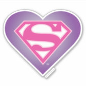 S-Schild lila Aufkleber (Vorderseite)