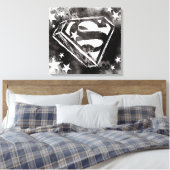 S-Schild mit Sternen Leinwanddruck (Insitu (Schlafzimmer))