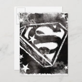 S-Schild mit Sternen Postkarte (Vorne/Hinten)