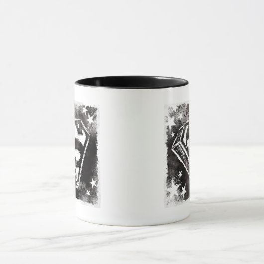 S-Schild mit Sternen Tasse (Zentrum)