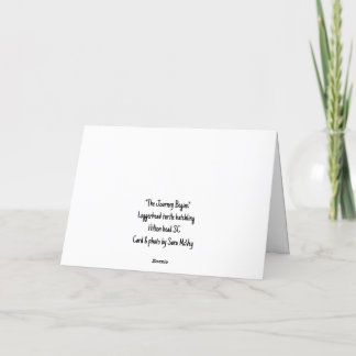 s Schildkrötenhüllen-Karte Dankeskarte