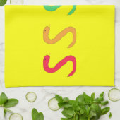 S Schlangen Regenbogenhandtuch Handtuch (Gefaltet)