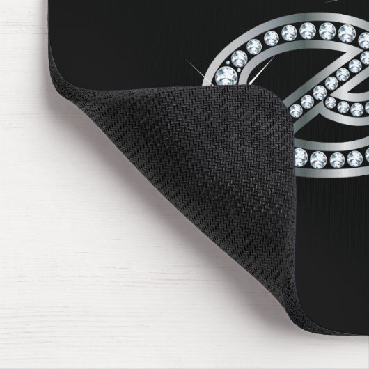 S Script "Diamond Bling" Mousepad (Ecke)