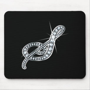 S Script "Diamond Bling" Mousepad