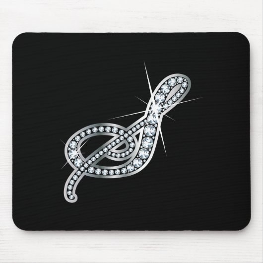 S Script "Diamond Bling" Mousepad (Vorne)