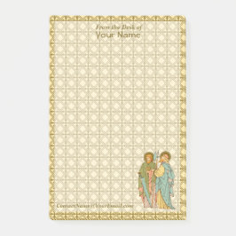 S. Simon & Jude (RLS 16, Style 2) 4"x6" Post-it Klebezettel