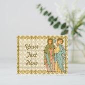 S. Simon & Jude Thaddeus (RLS 16) Postkarte (Stehend Vorderseite)