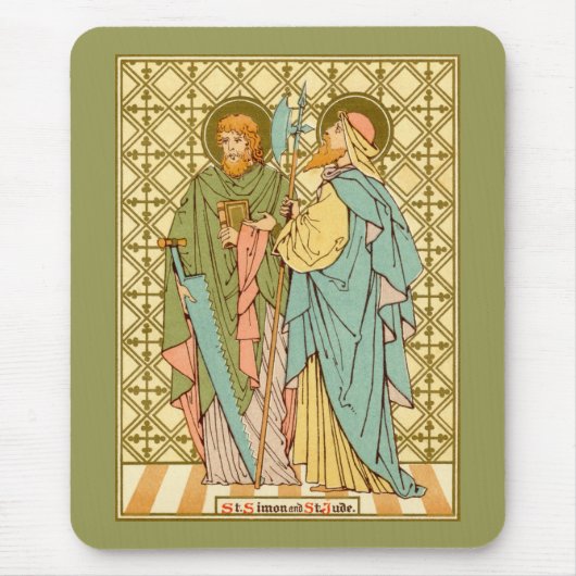 S. Simon & Jude Thaddeus (RLS 16) (Stil 1) Mousepad (Vorne)