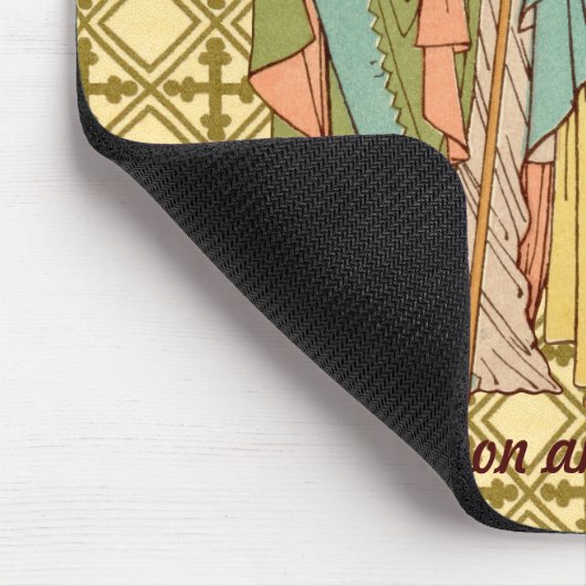 S. Simon & Jude Thaddeus (RLS 16) (Stil 2) Mousepad (Ecke)