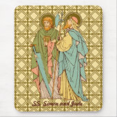 S. Simon & Jude Thaddeus (RLS 16) (Stil 2) Mousepad (Vorne)
