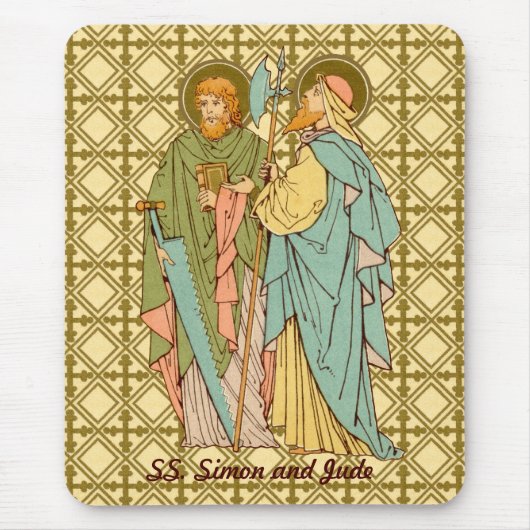 S. Simon & Jude Thaddeus (RLS 16) (Stil 2) Mousepad (Vorne)
