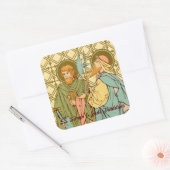 S. Simon und Jude Thaddeus (RLS 16) Quadratischer Aufkleber (Umschlag)