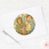 S. Simon und Jude Thaddeus (RLS 16) Runder Aufkleber (Umschlag)