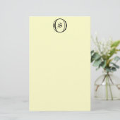 S-Stationery Briefpapier (Stehend Vorderseite)