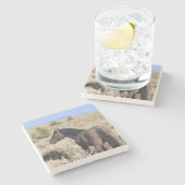 S Steens Stone Coaster Steinuntersetzer (Seitenansicht)