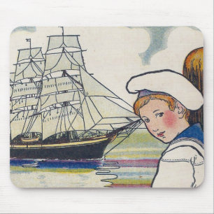 S steht für Schiff Mousepad