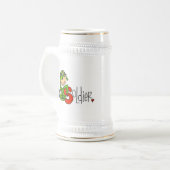 S steht für Soldat Bierglas (Vorderseite Links)
