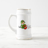 S steht für Soldat Bierglas (Links)